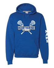 Hawthorne Lacrosse Russell Athletic Cotton Hoodie - Royal
