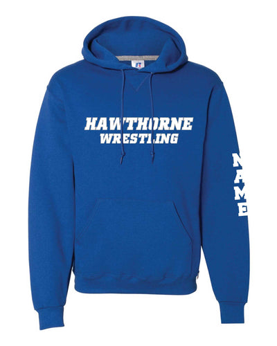 Hawthorne Wrestling Russell Athletic Cotton Hoodie - Royal