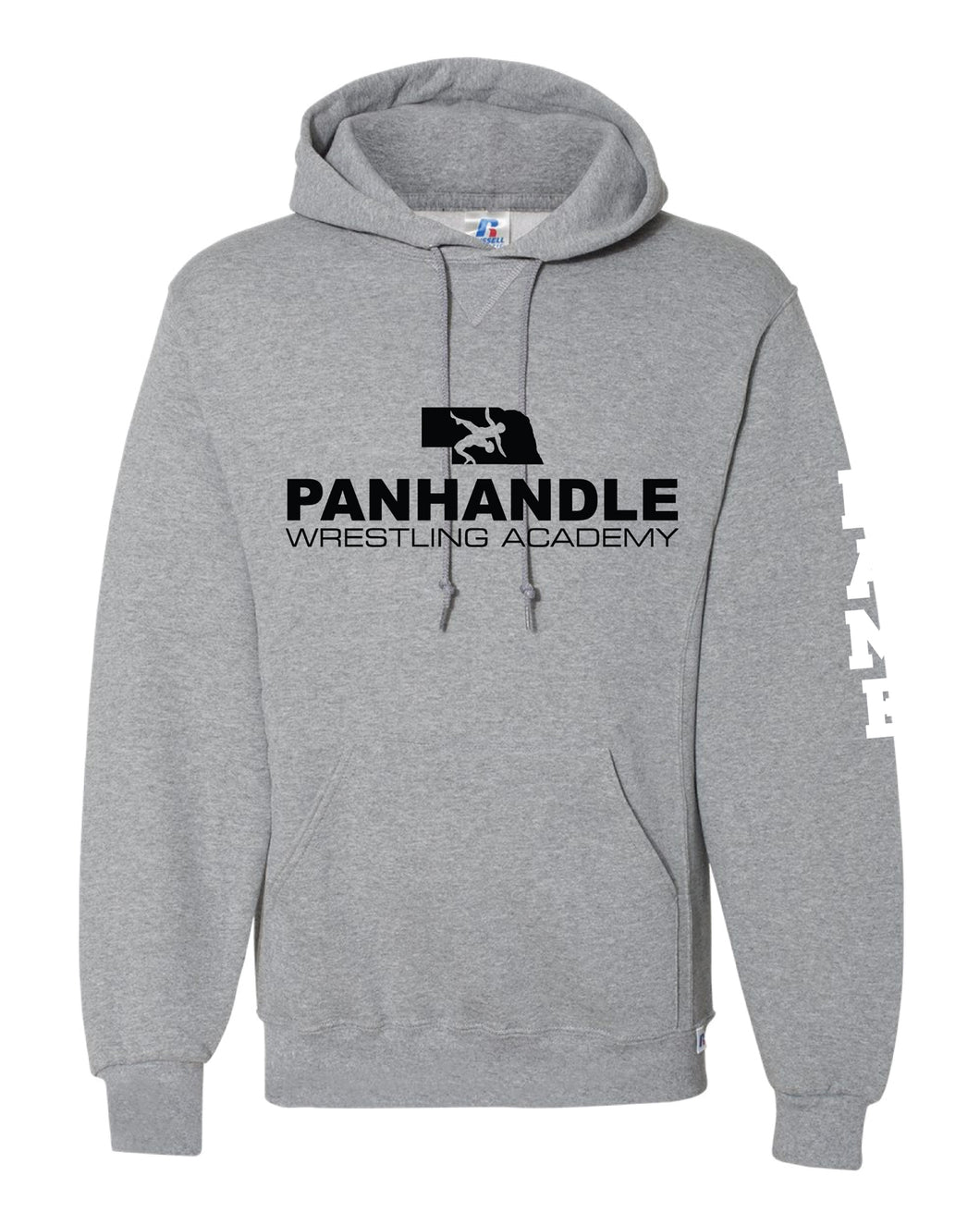 Panhandle Wrestling Cotton Hoodie - Gray - 5KounT2018