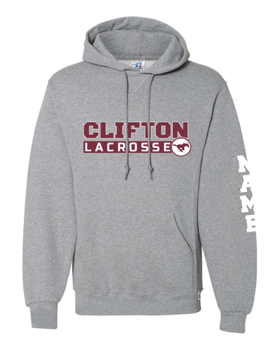 Clifton Lacrosse Cotton Hoodie - Gray