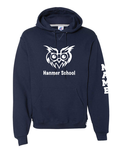 Hanmer School Russell Athletic Cotton Hoodie - Navy - 5KounT