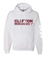 Clifton Lacrosse Russell Athletic Cotton Hoodie - White