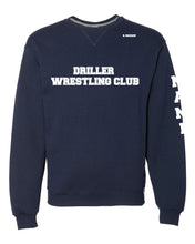 Driller Wrestling Club Cotton Crewneck Sweatshirt - Navy - 5KounT