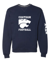 Chatham Football Cotton Crewneck Sweatshirt - Navy