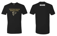 Tinton Falls Wrestling Cotton Crew Tee - Black - 5KounT