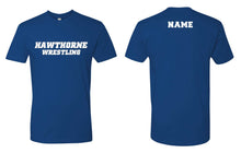 Hawthorne Wrestling Cotton Crew Tee - Royal