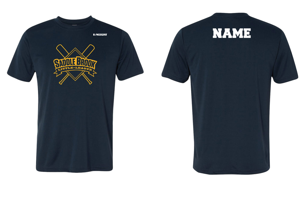 Saddle Brook Baseball Dryfit Performance Tee - Navy - 5KounT