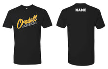 Oradell Baseball Cotton Crew Tee - Black - 5KounT