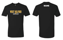 West Milford Highlanders Cheer Cotton Crew Tee - Black