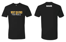 West Milford Highlanders Football Cotton Crew Tee - Black