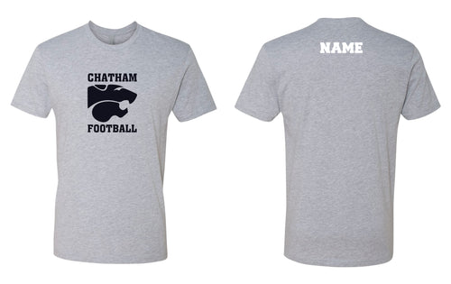 Chatham Football Cotton Crew Tee - Gray