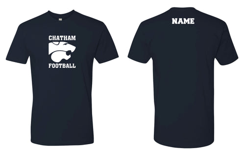 Chatham Football Cotton Crew Tee - Navy