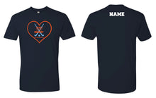 H3 Field Hockey Cotton Crew Tee - Navy - 5KounT