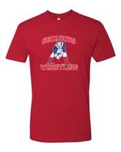 Secaucus High School Wrestling Cotton Crew Tee - Red