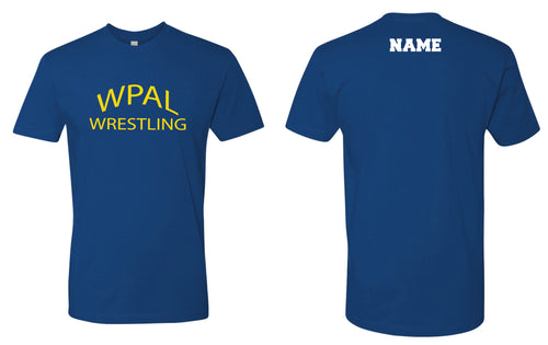 WPAL Wrestling Cotton Crew Tee - Royal - 5KounT