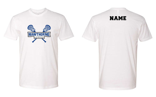 Hawthorne Lacrosse Cotton Crew Tee - White