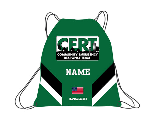 CERT Response Team Sublimated Drawstring Bag - 5KounT2018
