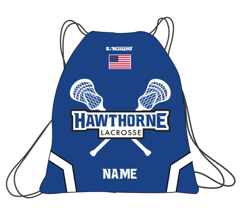 Hawthorne Lacrosse Sublimated Drawstring Bag