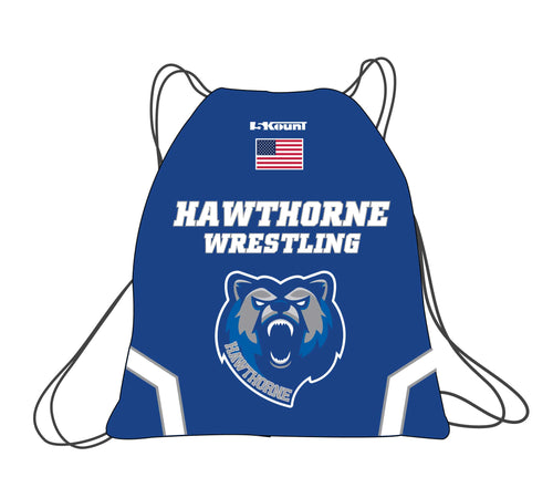 Hawthorne Wrestling Sublimated Drawstring Bag