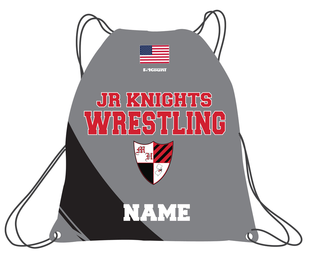 Jr. Knights Wrestling Sublimated Drawstring Bag - 5KounT