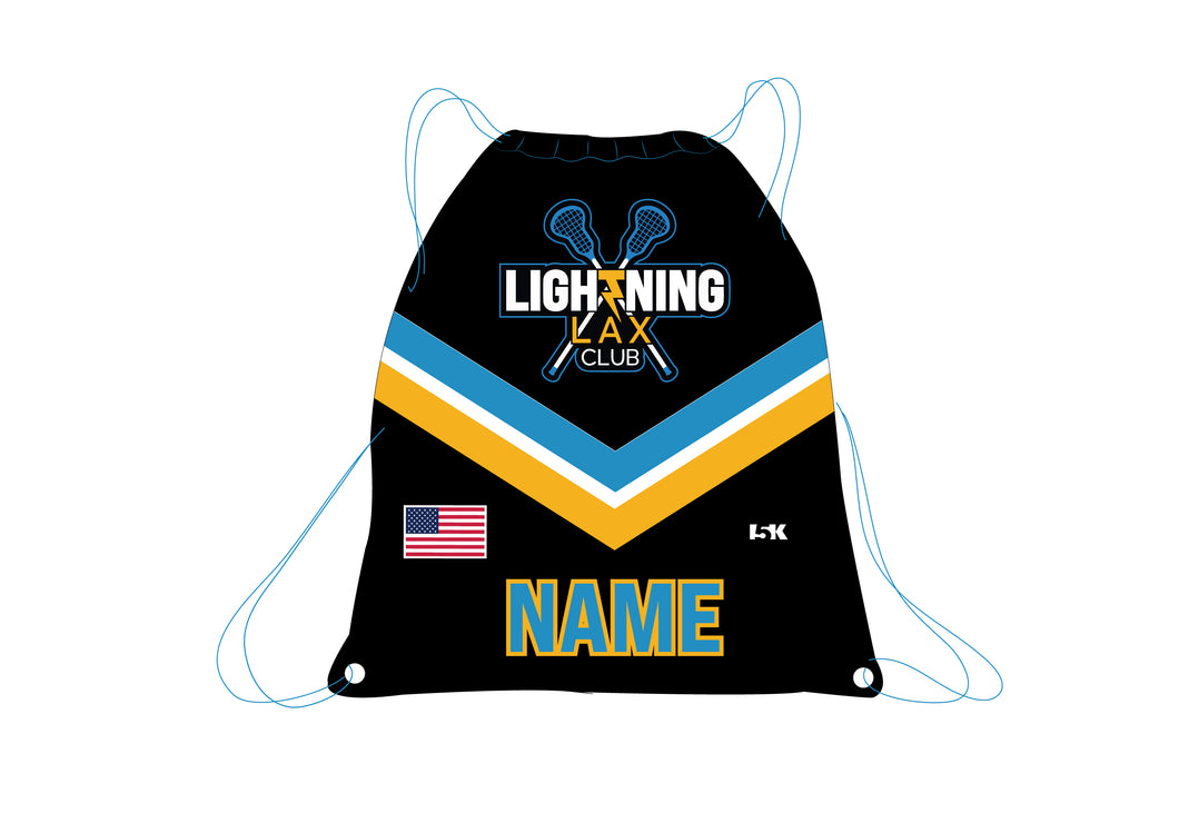 Lightning Lax Sublimated Drawstring Bag - 5KounT2018