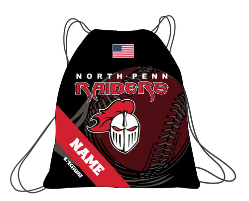 North Penn Baseball Sublimated Drawstring Bag - 5KounT