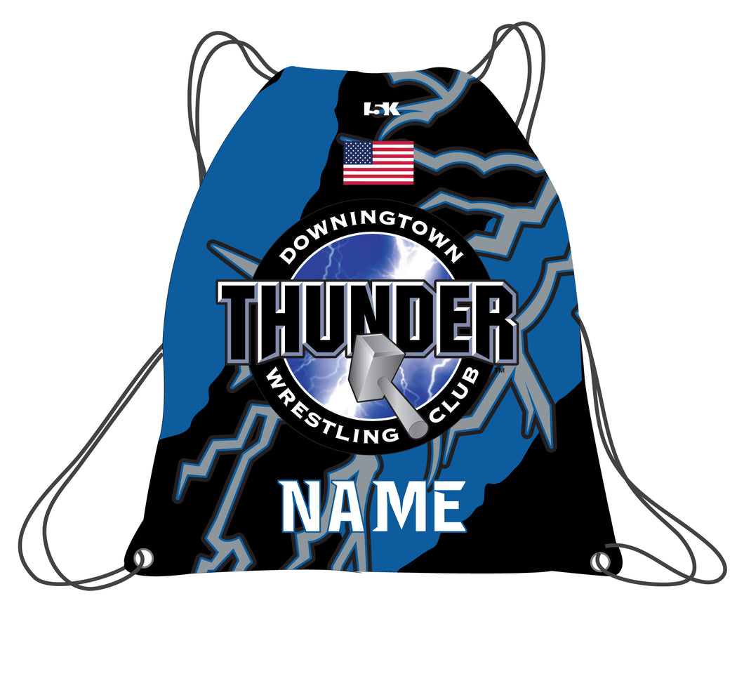 Thunder Wrestling Club Sublimated Drawstring Bag - 5KounT