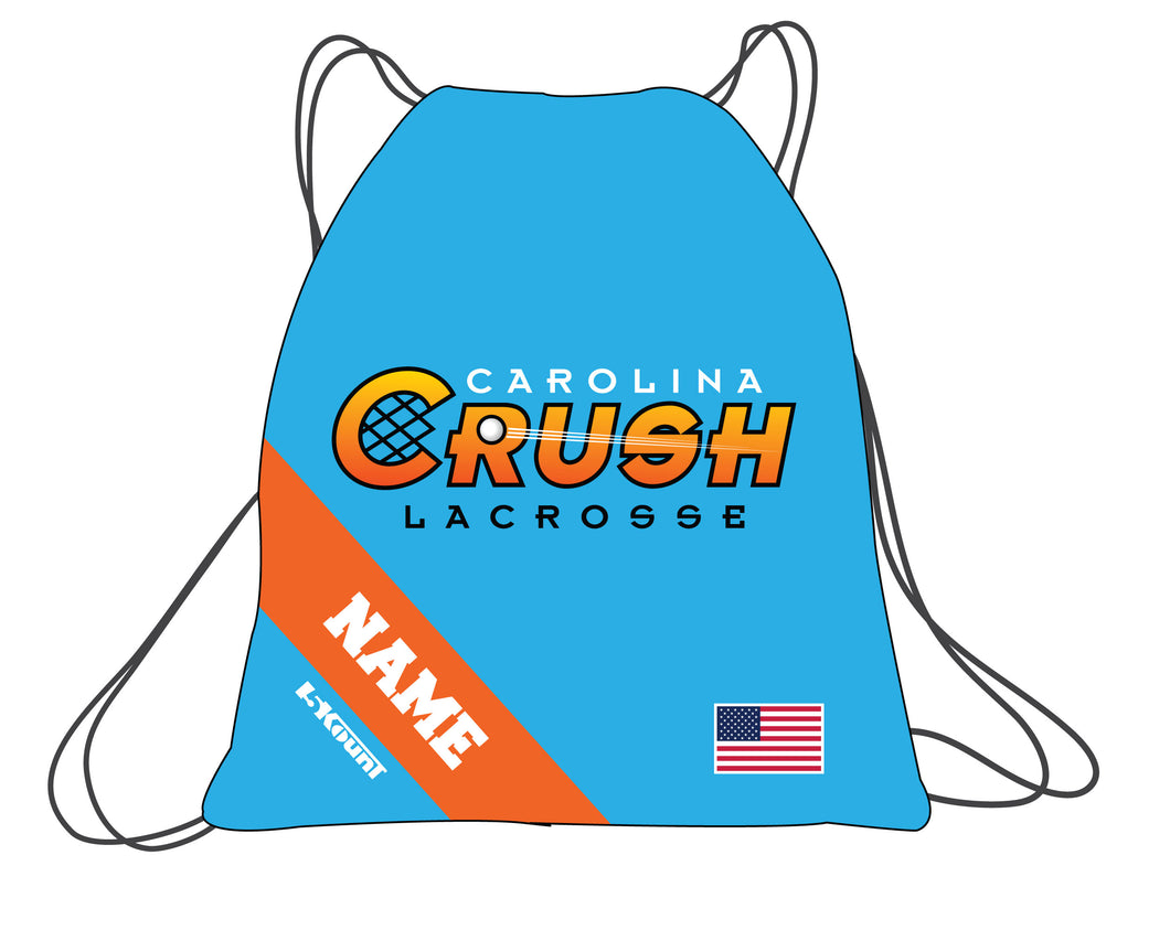 Crush Lacrosse Sublimated Drawstring Bag - 5KounT