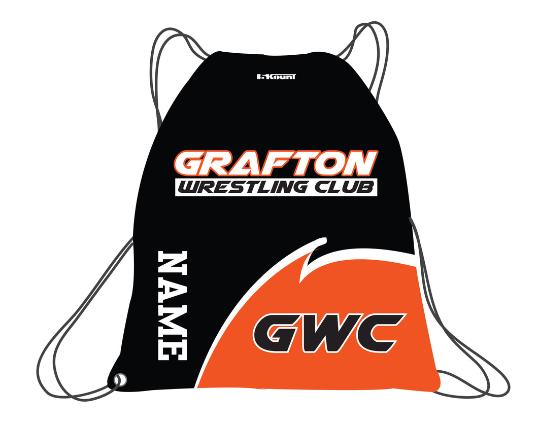 Grafton Wrestling Sublimated Drawstring Bag - 5KounT