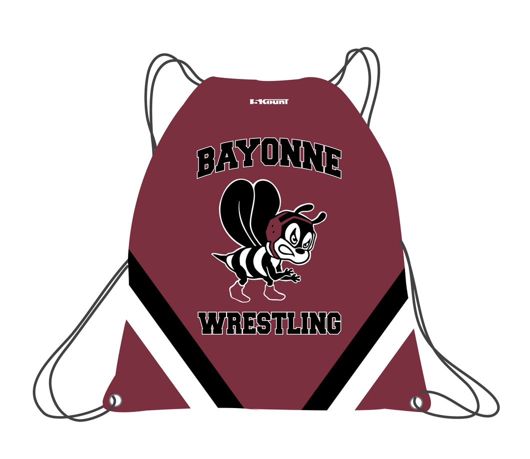 Bayonne Wrestling Sublimated Drawstring Bag - 5KounT