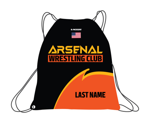Arsenal Wrestling Sublimated Drawstring Bag - 5KounT