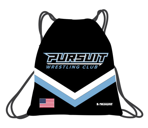 Pursuit Wrestling Club Sublimated Drawstring Bag
