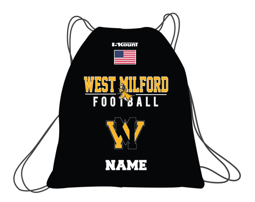 West Milford Highlanders Football Sublimated Drawstring Bag
