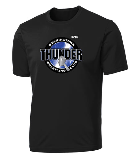 Thunder Wrestling Club Dryfit Performance Tee - Black - 5KounT