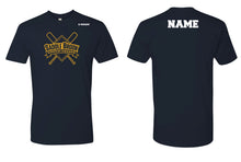 Saddle Brook Baseball Cotton Crew Tee - Navy - 5KounT