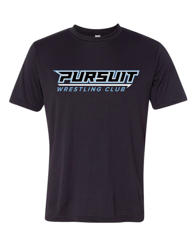 Pursuit Wrestling Club Dryfit Performance Tee - Black