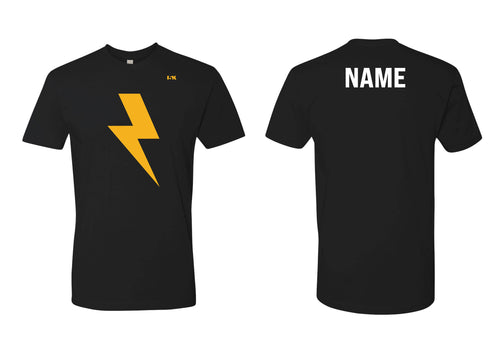 Lightning Lax Dryfit Performance Tee - Black - 5KounT2018