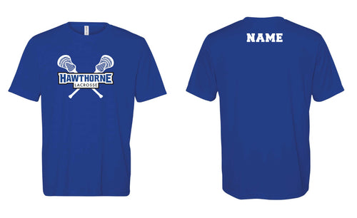 Hawthorne Lacrosse Dryfit Performance Tee - Royal