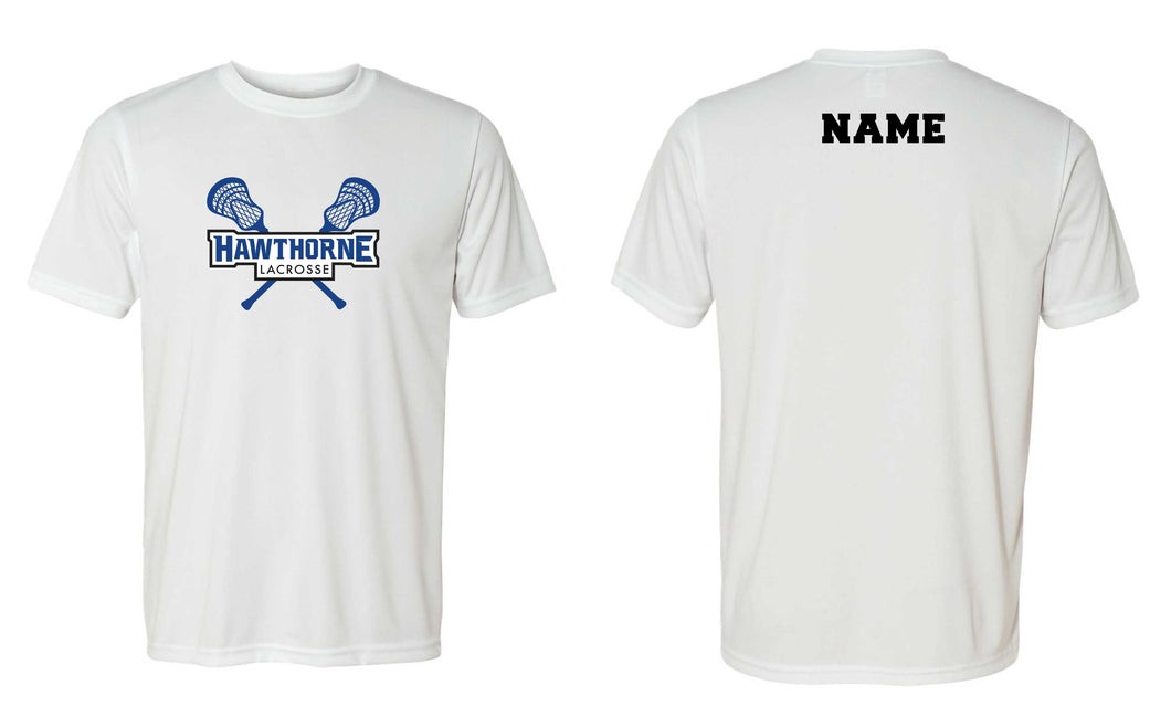 Hawthorne Lacrosse Dryfit Performance Tee - White
