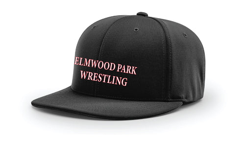 Elmwood Park Wrestling FlexFit Cap - Black - 5KounT2018