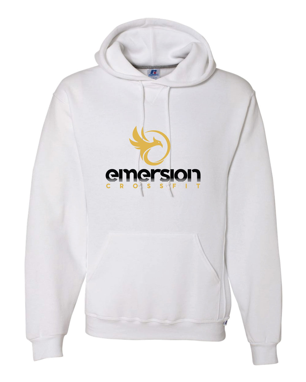 Emersion Crossfit Russell Athletic Cotton Hoodie - White - 5KounT2018