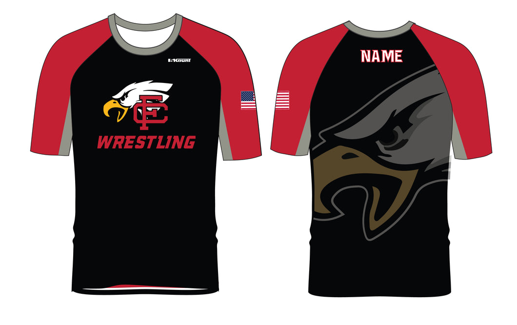 Eagles Wrestling Sublimated Fight Shirt - Design 2 - 5KounT