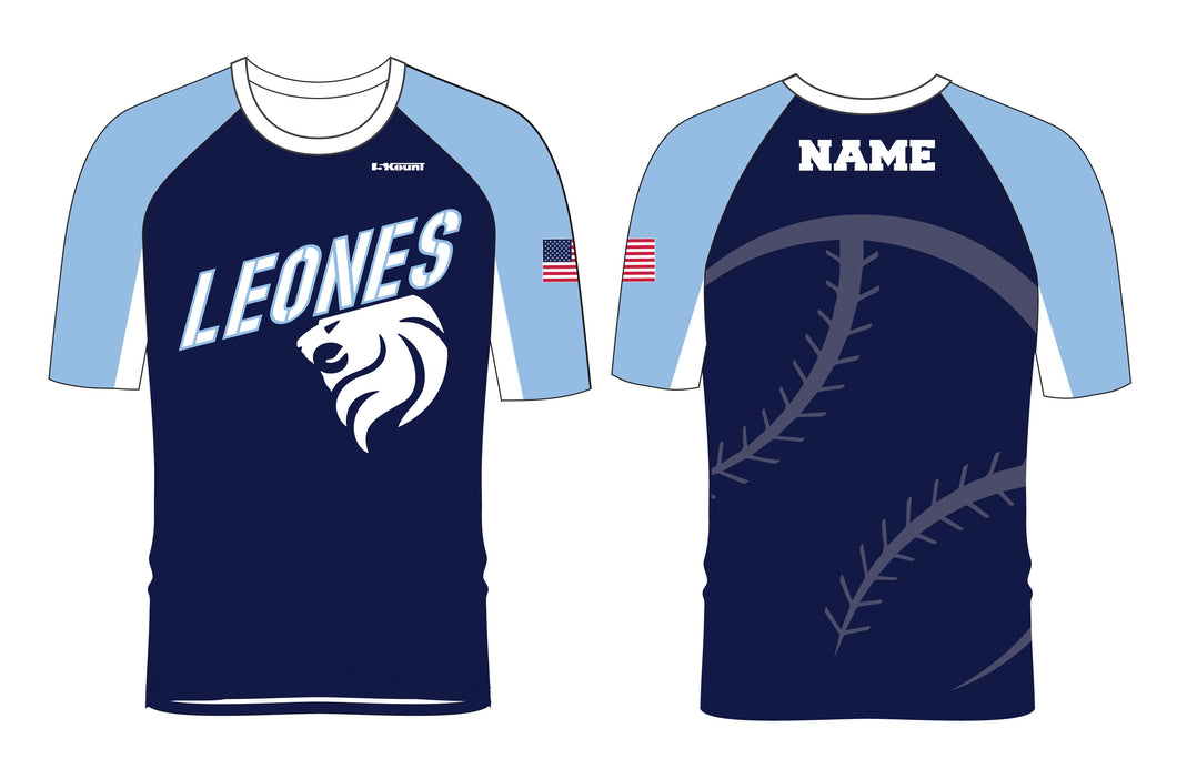 Leones Baseball Sublimated Practice Shirt - 5KounT