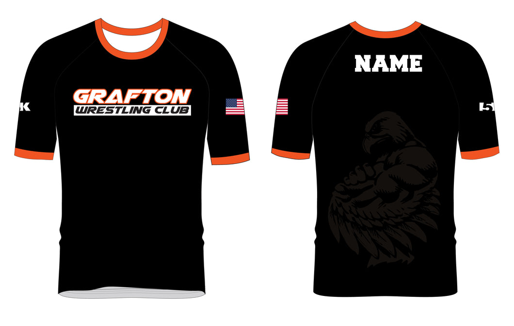 Grafton Wrestling Sublimated Fight Shirt - Design 1 - 5KounT