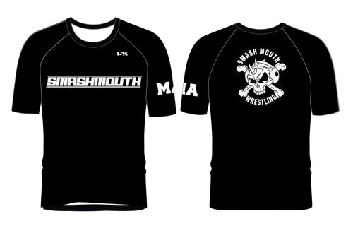 SmashMouth Wrestling Sublimated Fight Shirt - Black