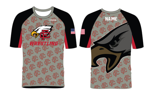 Eagles Wrestling Sublimated Fight Shirt - Alternate Design 2 - 5KounT