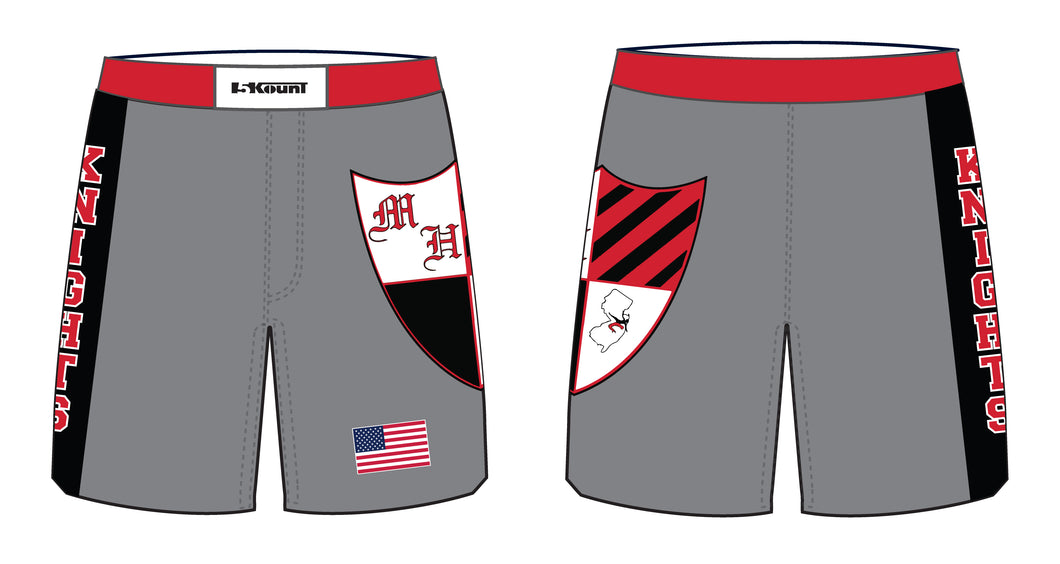 Jr. Knights Wrestling Sublimated Fight Shorts - 5KounT