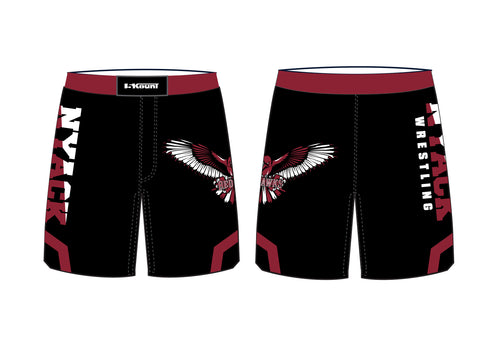 Nyack Wrestling Sublimated Fight Shorts