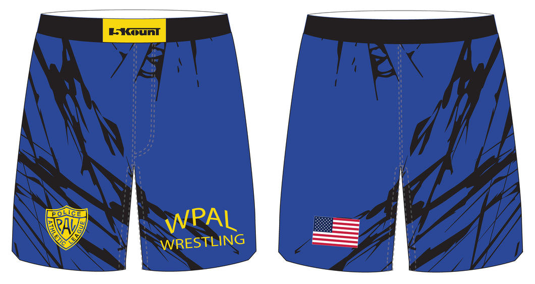 WPAL Wrestling Sublimated Fight Shorts - 5KounT