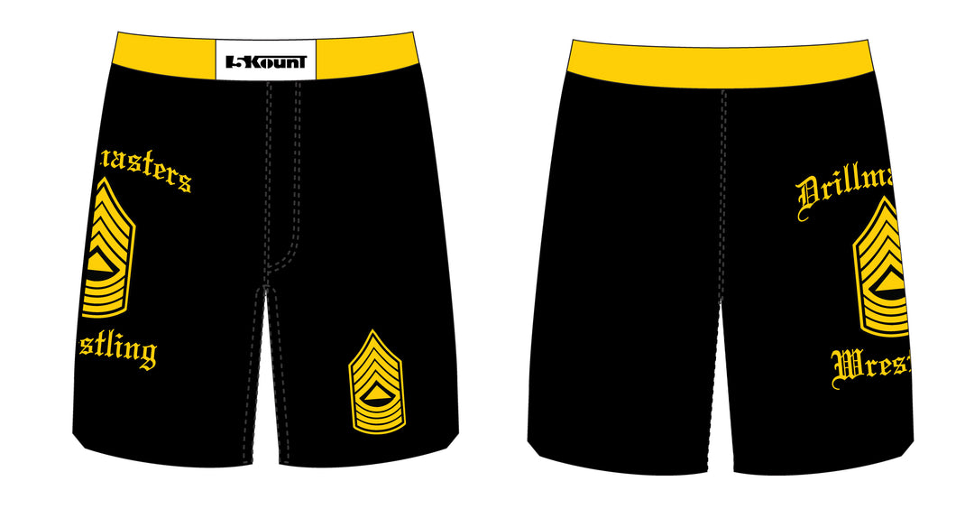Drill Masters Wrestling Sublimated Fight Shorts - 5KounT